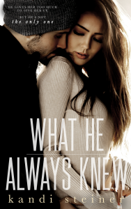 What He Always Knew by Kandi Steiner Release & Review