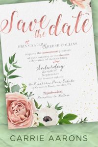 Save the Date by Carrie Aarons Release & Review