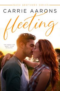 Fleeting by Carrie Aarons Blog Tour & Review