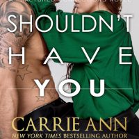 Shouldn’t Have You by Carrie Ann Ryan Release & Review