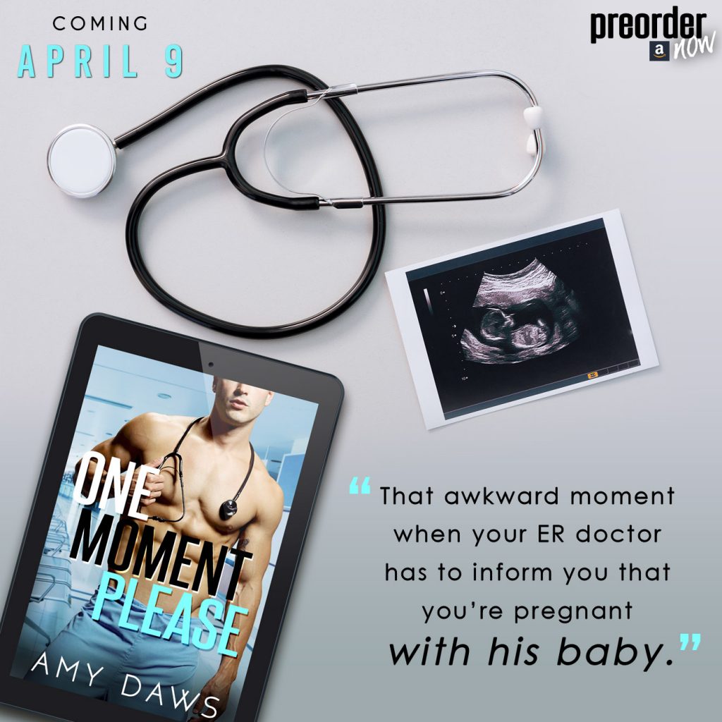 One Moment Please by Amy Daws Teaser