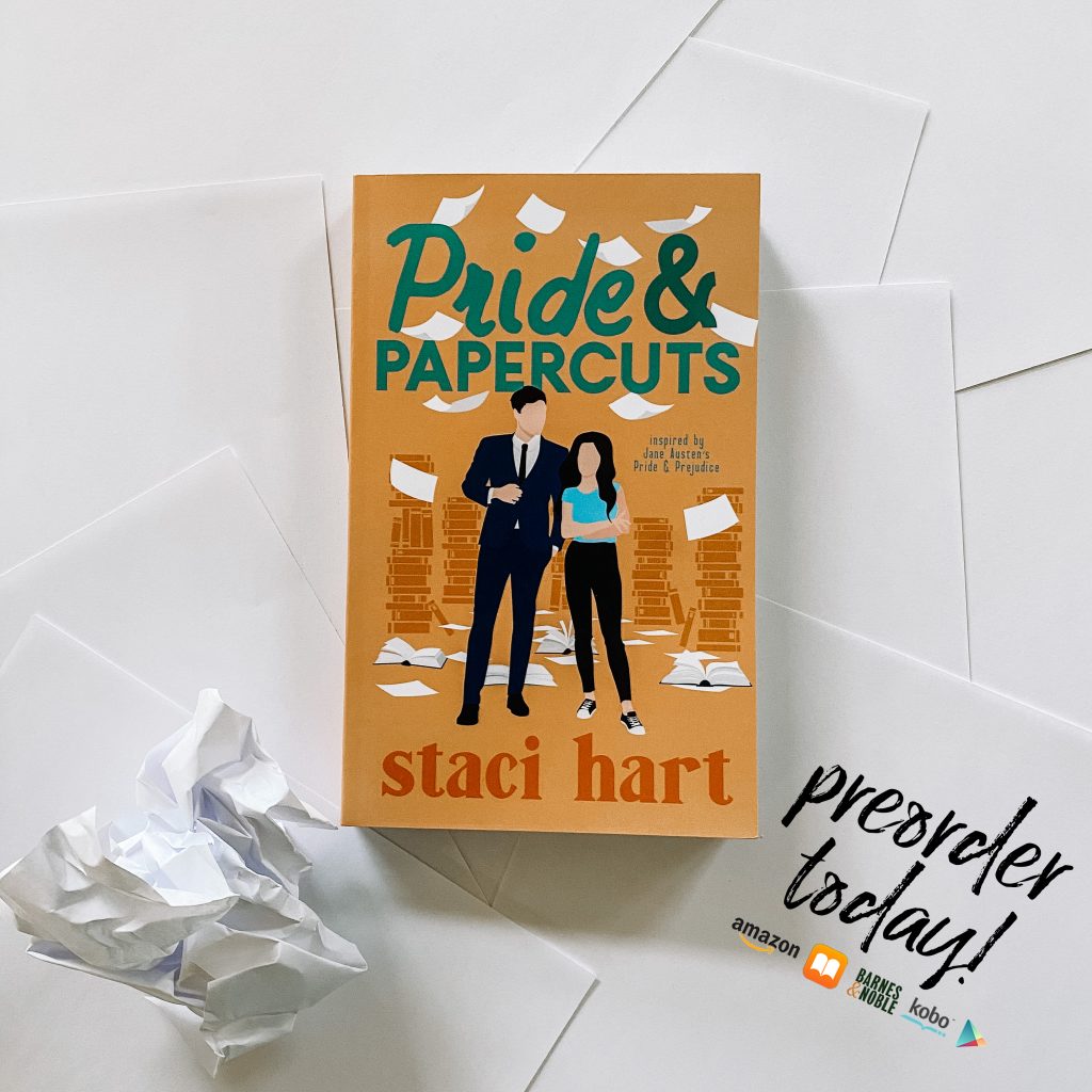 Pride & Papercuts by Staci Hart Cover Reveal
